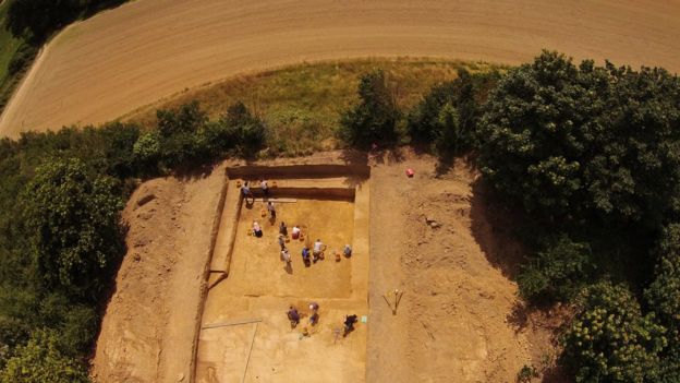 Archaeologists have been working at the Les Varines site for five summers