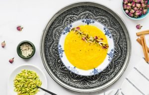 طرز تهیه شله زرد مجلسی و نذری (آموزش تصویری)