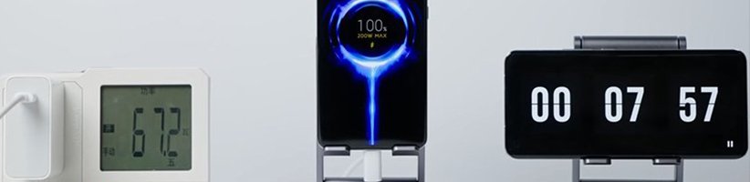 شیائومی تکنولوژی شارژ ۲۰۰ واتی را معرفی کرد؛ شارژ کامل تنها در ۸ دقیقه