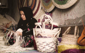 حصیربافی بوشهر کسب و کار بومی و محلی