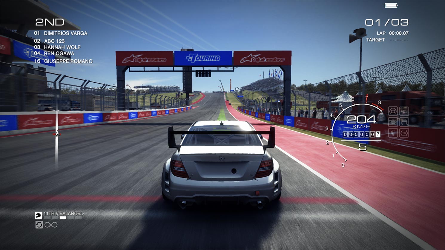 گرافیکی ترین بازی های اندروید Grid Autosport