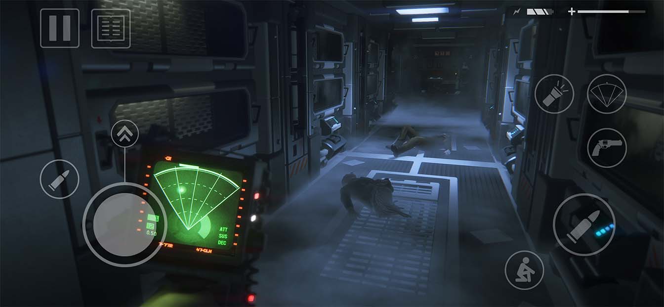 گرافیکی ترین بازی های اندروید Alien Isolation