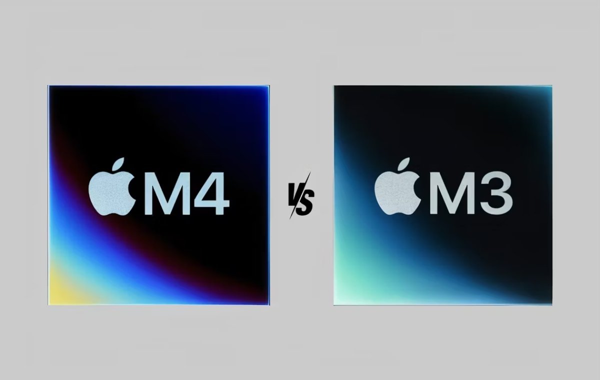 مقایسه پردازنده M4 با M3 اپل