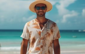 استایل پیراهن هاوایی مردانه