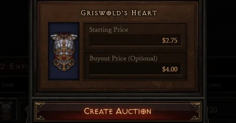 Diablo 3 Auction House