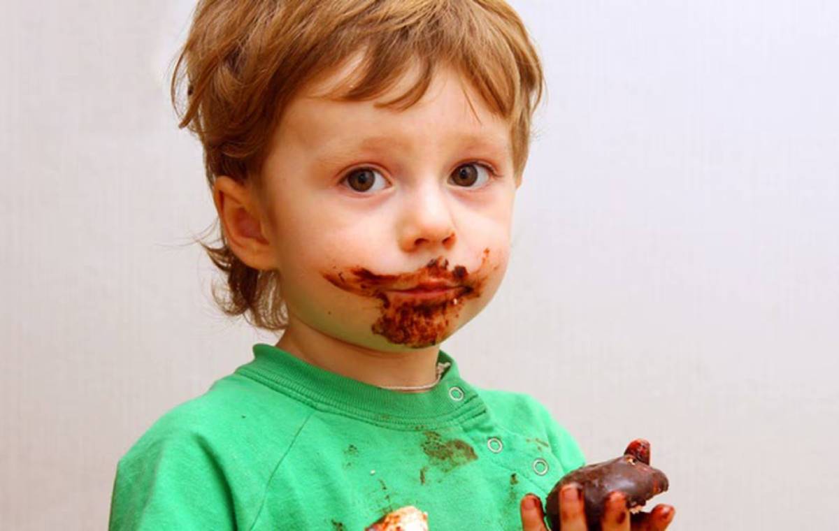 بهترین زمان برای شکلات خوردن کودک