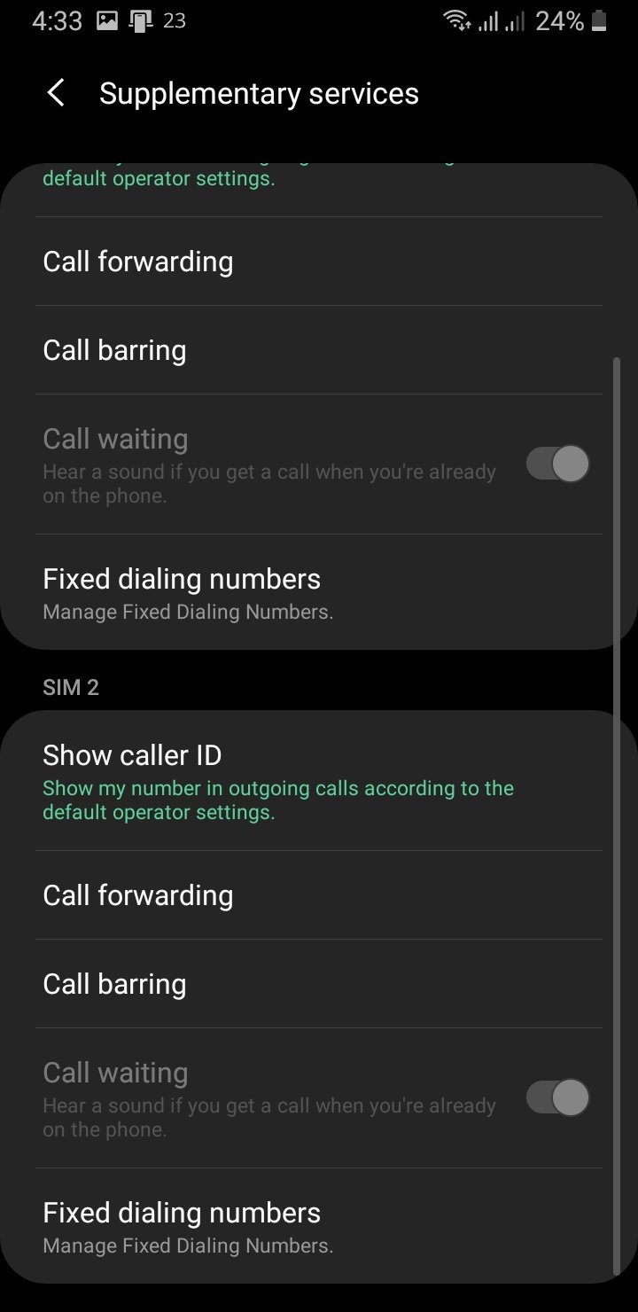 چرا قابلیت Call Waiting در گوشی خاکستری شده و کار نمی‌کند؟