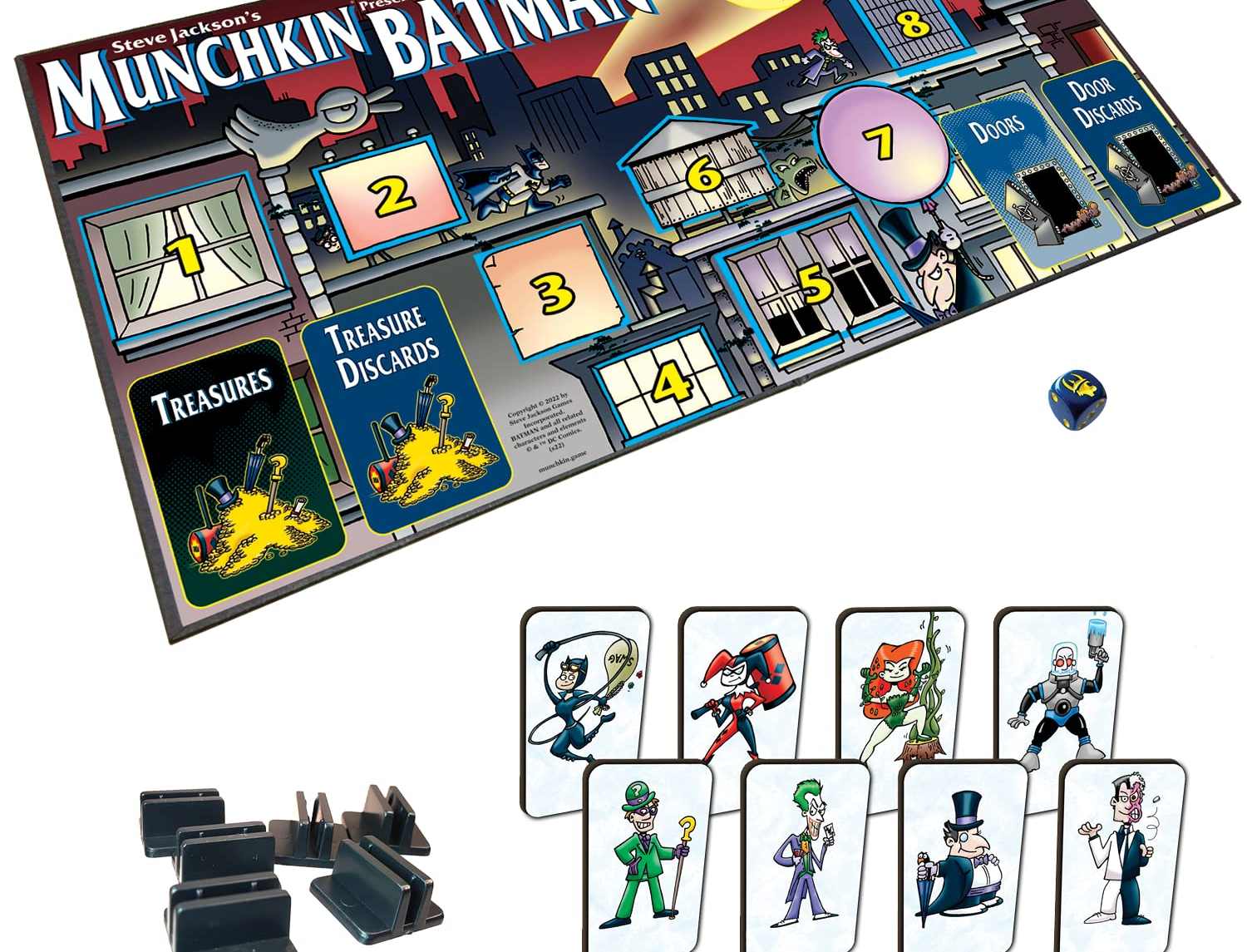 بازی رومیزی Steve Jackson's Munchkin Presents Batman 