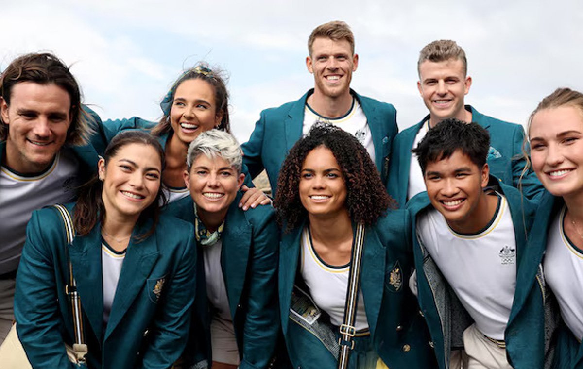 لباس تیم استرالیا برای المپیک 2024
