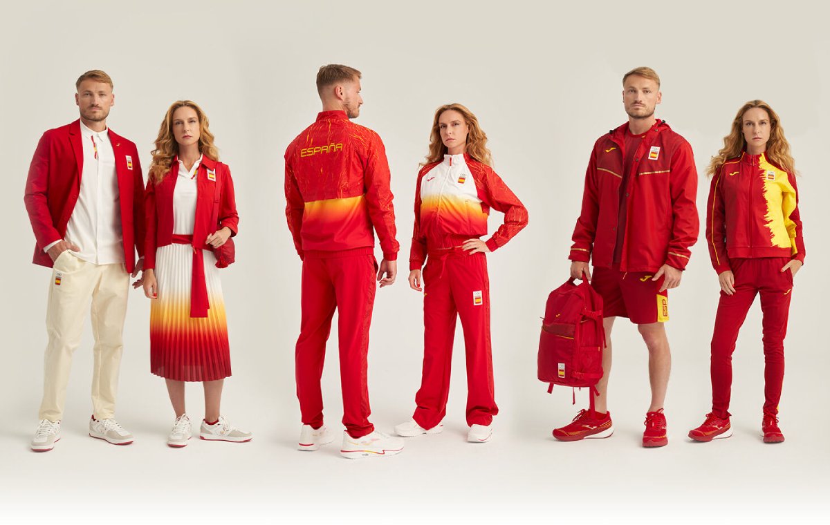 لباس تیم اسپانیا برای المپیک 2024