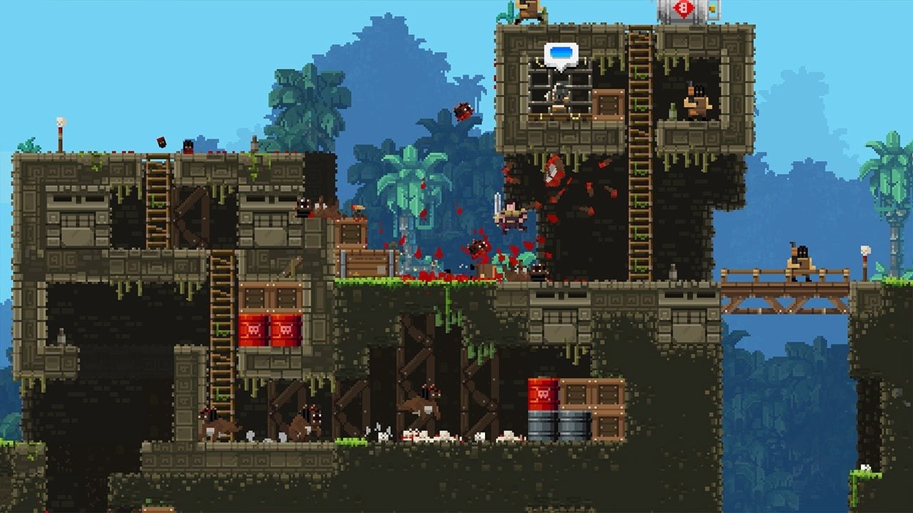 بازی Broforce