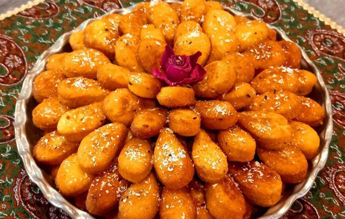 طرز تهیه برساق محلی ترد و خوشمزه