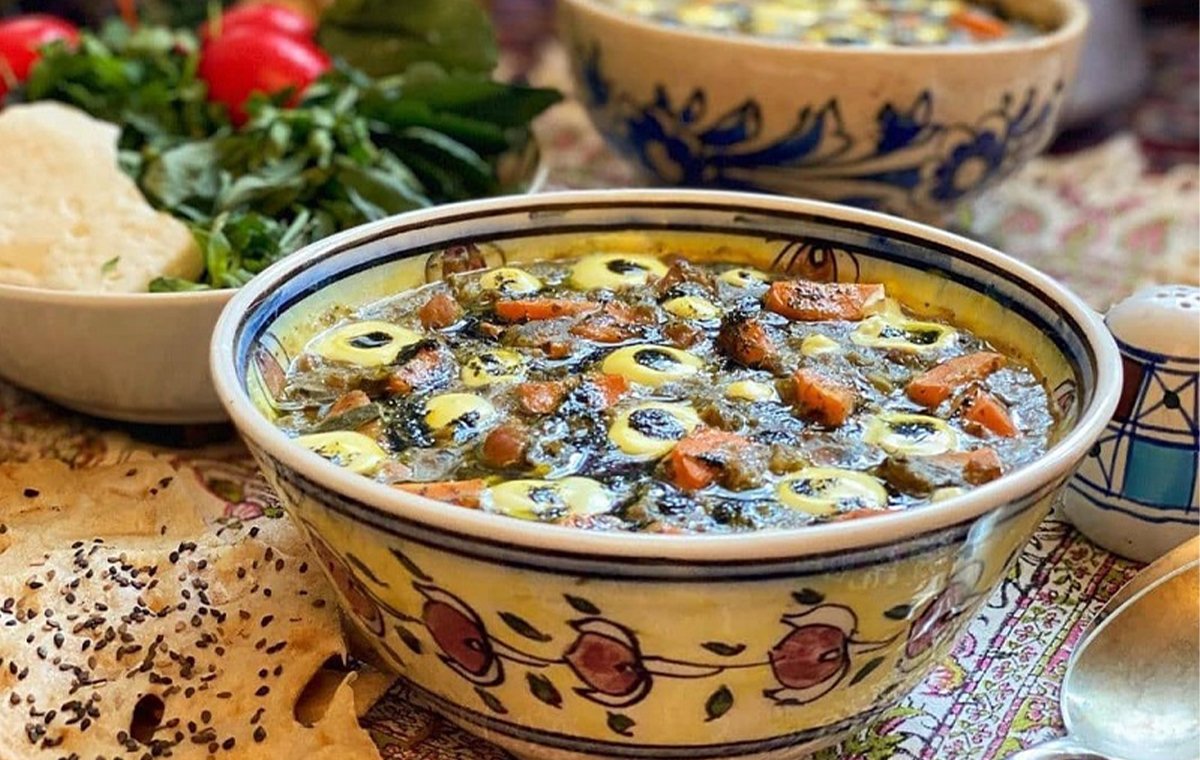 طرز تهیه آش کشک بختیاری