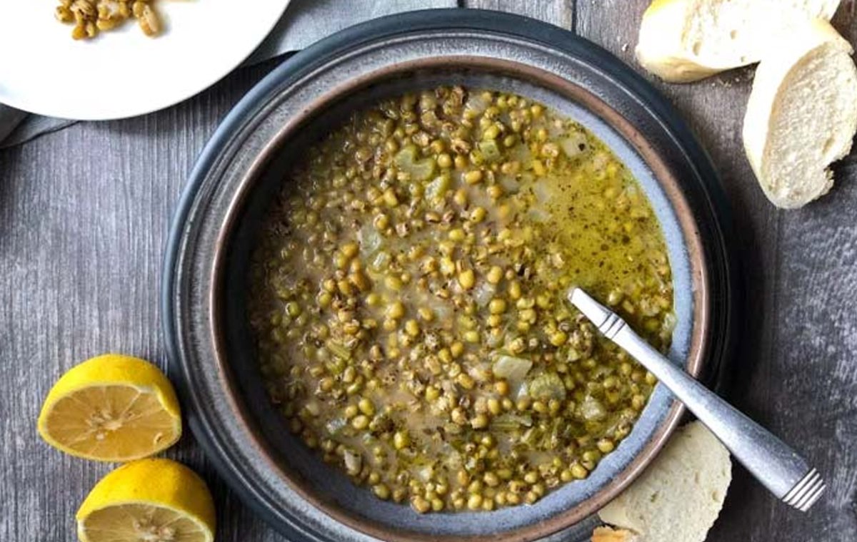 طرز تهیه آش ماش کرمان