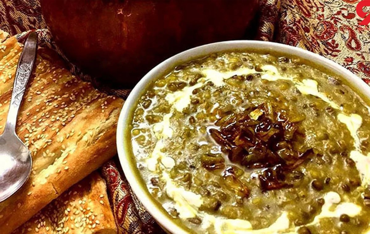 طرز تهیه آش ماش اصفهانی