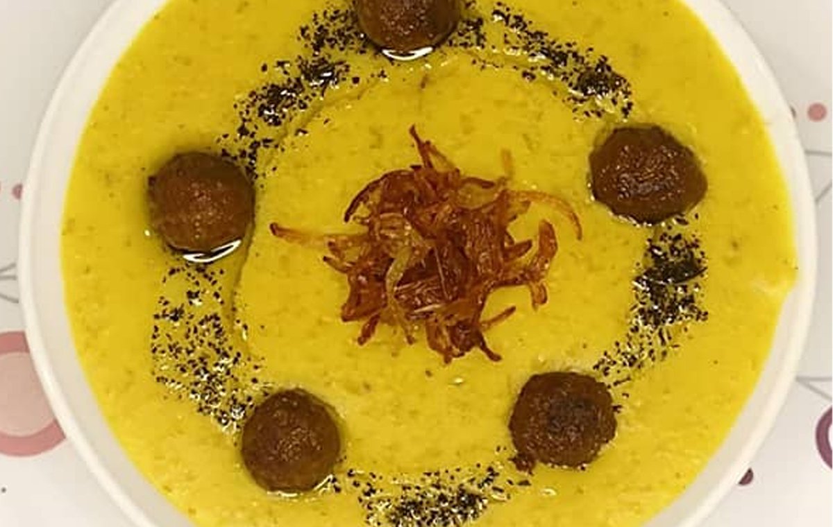 طرز تهیه آش بلغور گندم