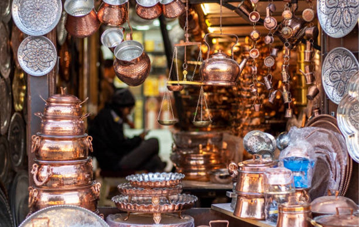 copper ware in Iran