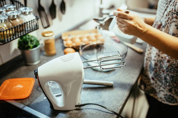 hand mixer in kitchen