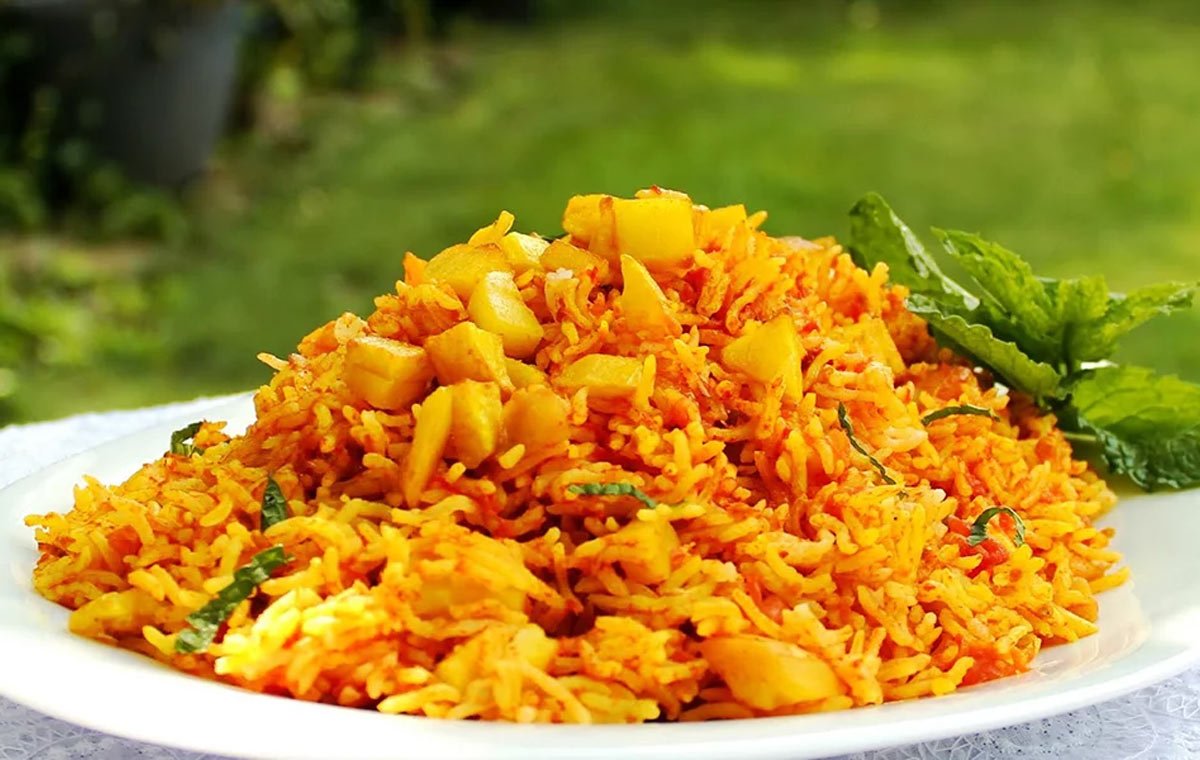 طرز تهیه استانبولی با مرغ (با سیب‌ زمینی، قارچ و لوبیا سبز)