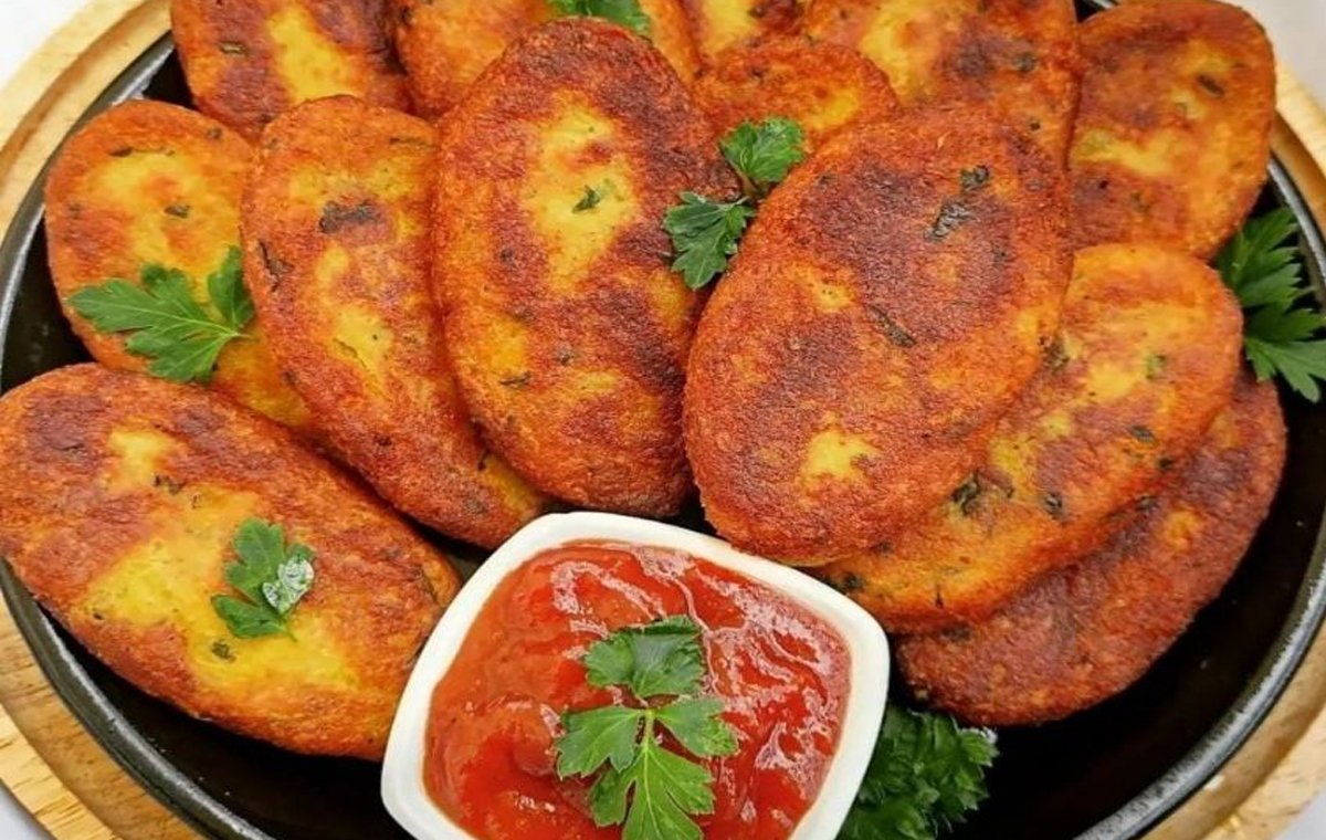 طرز تهیه کتلت سیب زمینی لذیذ