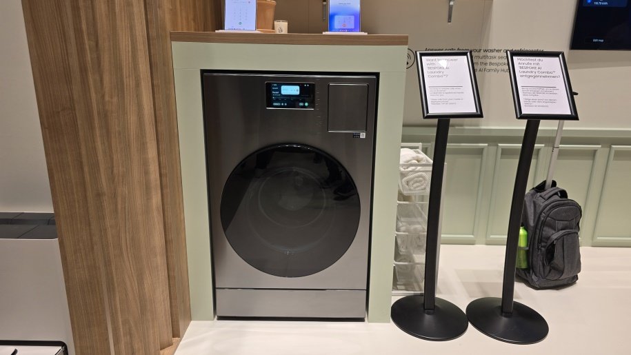 ترکیب شستشو و خشک‌کن Bespoke AI Laundry ComboTM در نمایشگاه IFA 2024