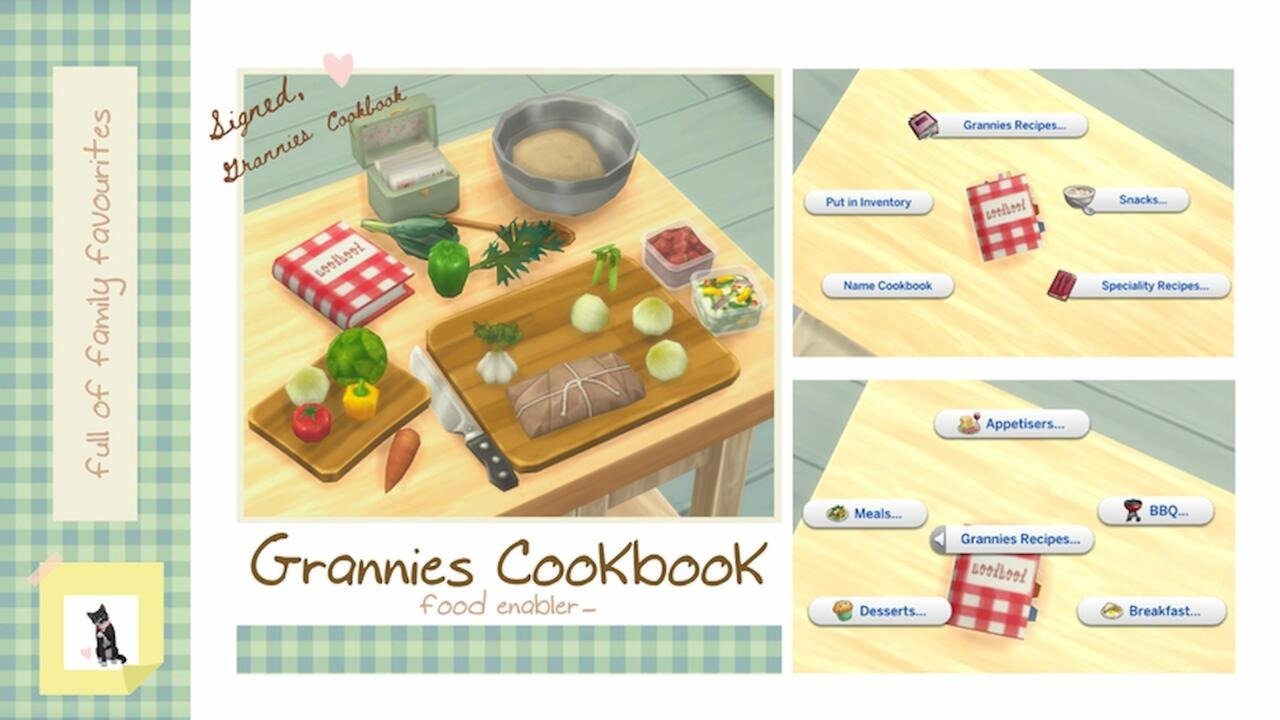 ماد Grannies Cookbook