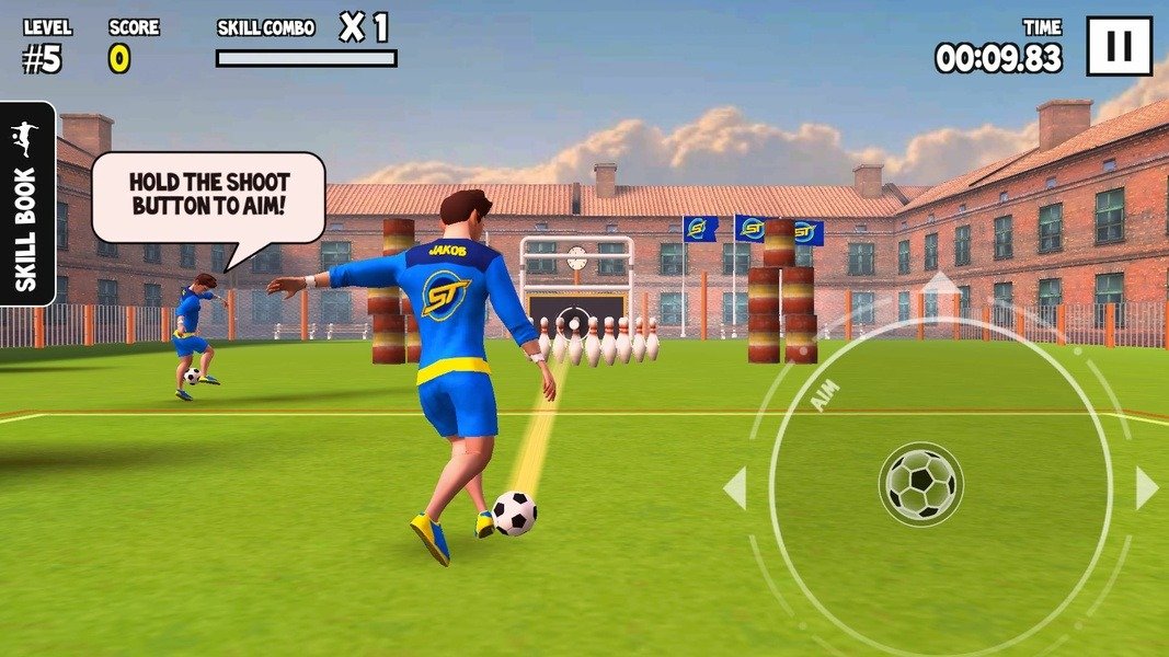 بازی SkillTwins: Soccer Game