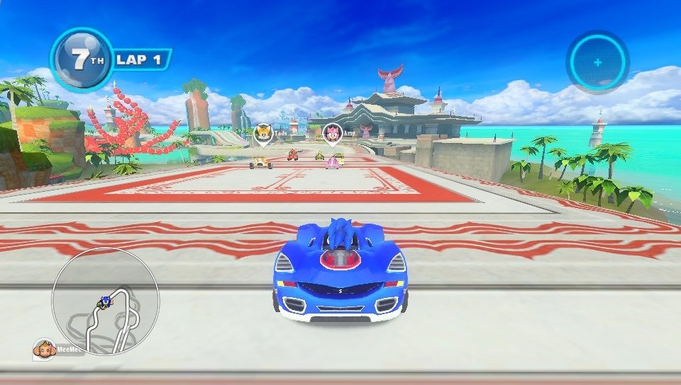 بازی Sonic & Sega All-Stars Racing Transformed