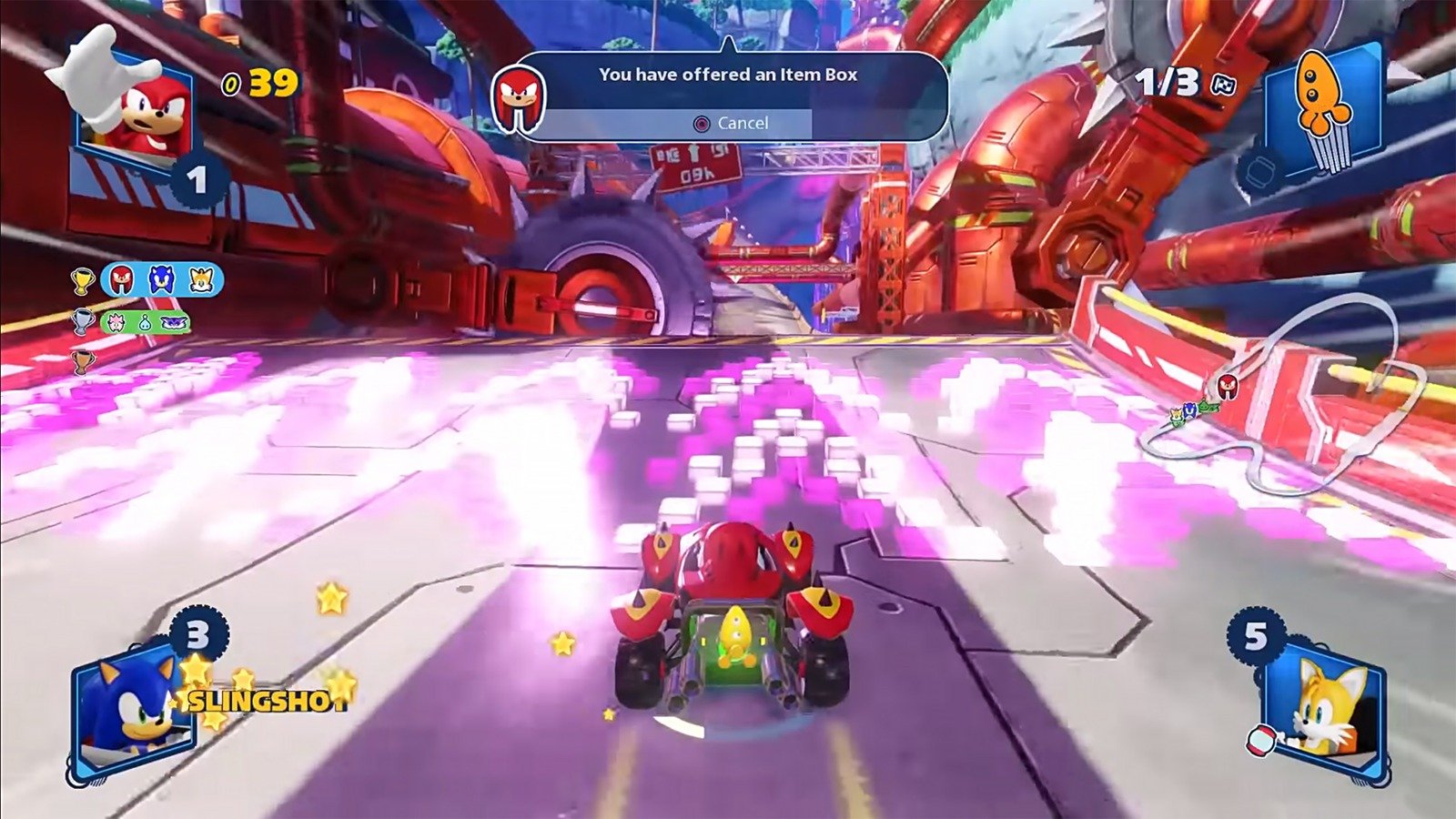 بازی Team Sonic Racing