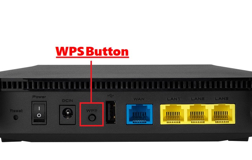 کلید WPS روی مودم