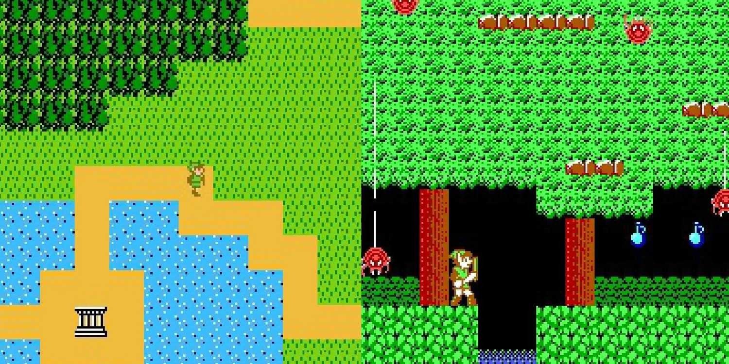 بازی Zelda II: The Adventure Of Link