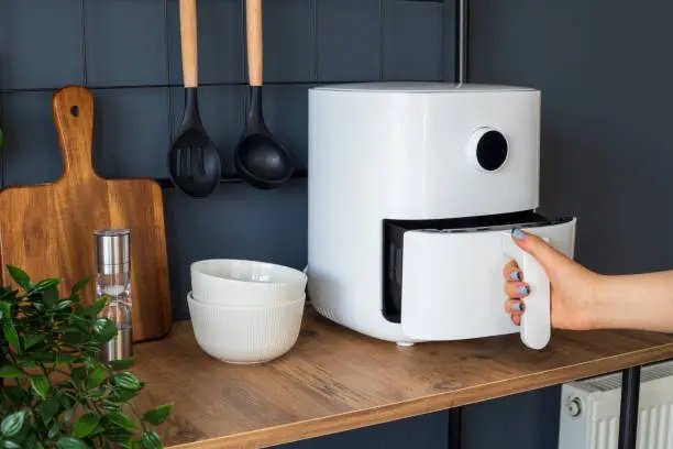 air fryer in kitchen