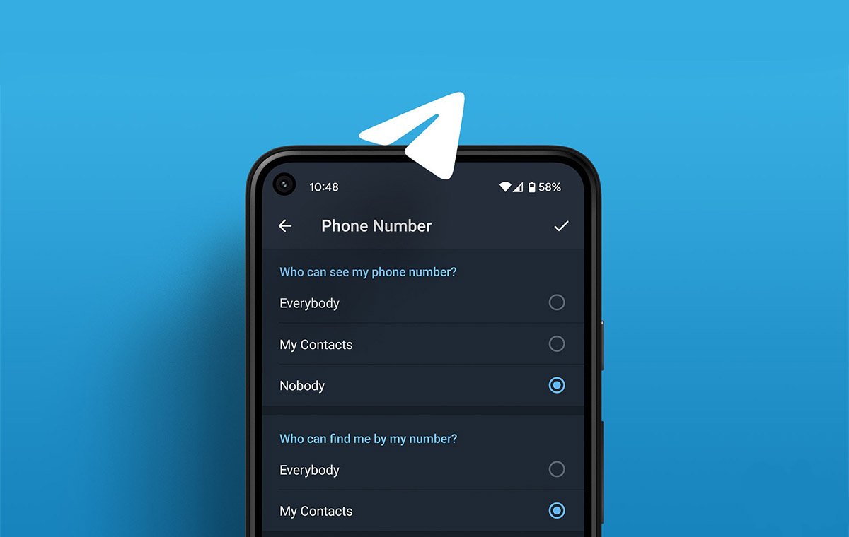 چگونه در تلگرام شماره خود را مخفی کنیم؟