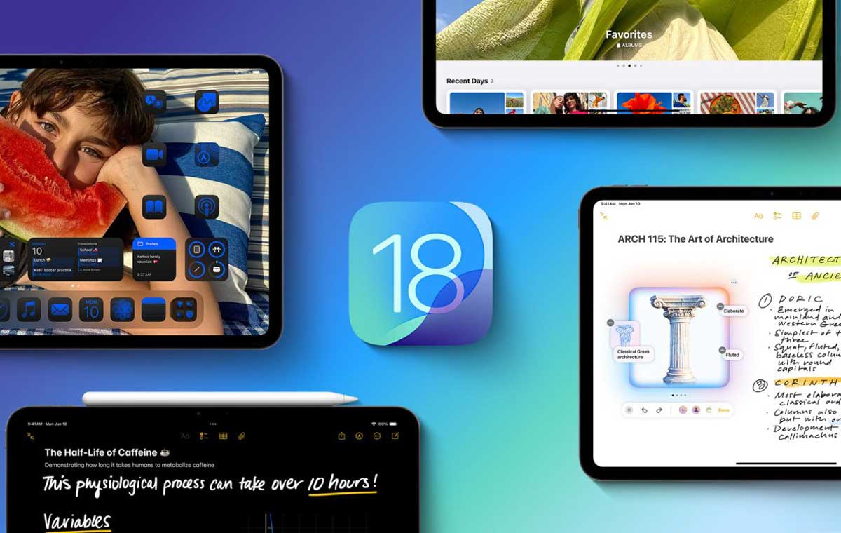 آپدیت iPadOS 18