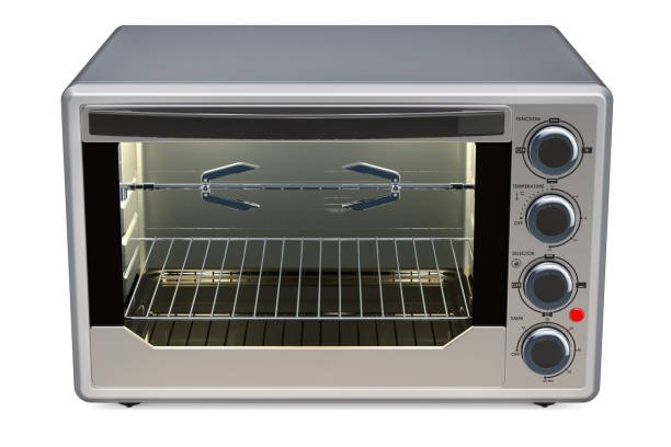 Convection Toaster Oven with Rotisserie and Grill, 3D