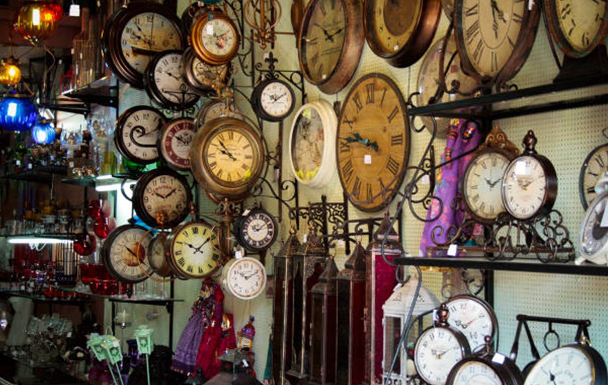 wall clocks on walls