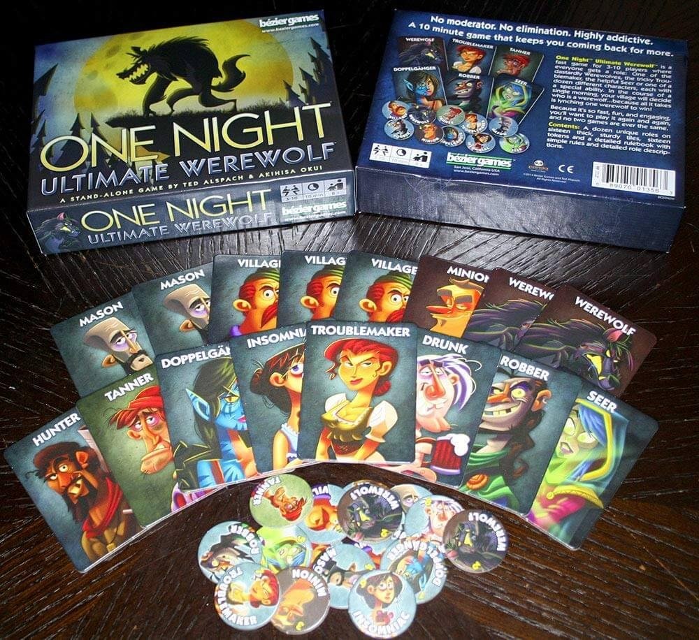 بازی رومیزی One Night Ultimate Werewolf