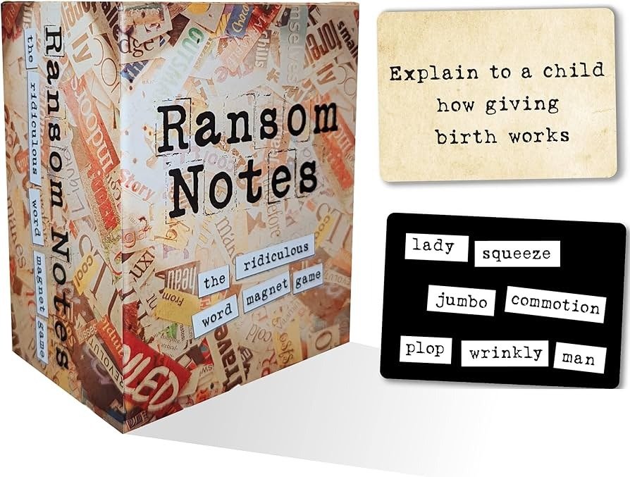 بازی رومیزی Ransom Notes The Ridiculous Word Magnet