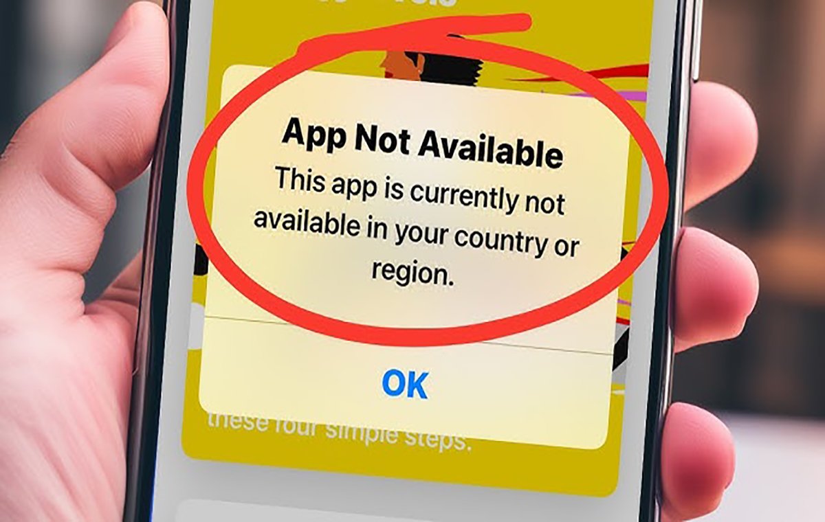 is no longer available ios حل مشکل