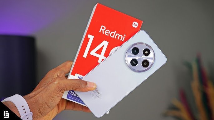 رنگ صورتی گوشی Redmi 14C