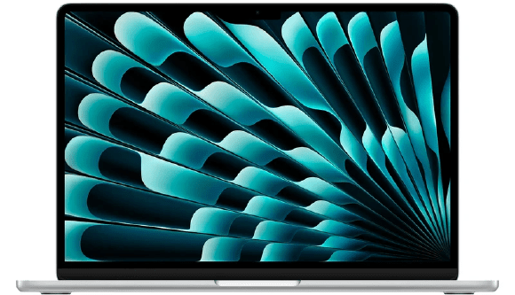 لپ تاپ 13.6 اینچی اپل مدل MacBook Air MRXQ3 2024 LLA-M3-8GB RAM-256GB SSD