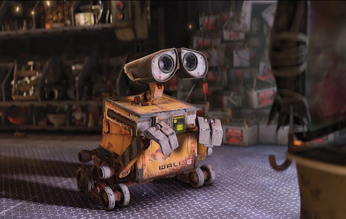 انیمیشن شبیه ربات وحشی؛ وال-ای (WALL-E)