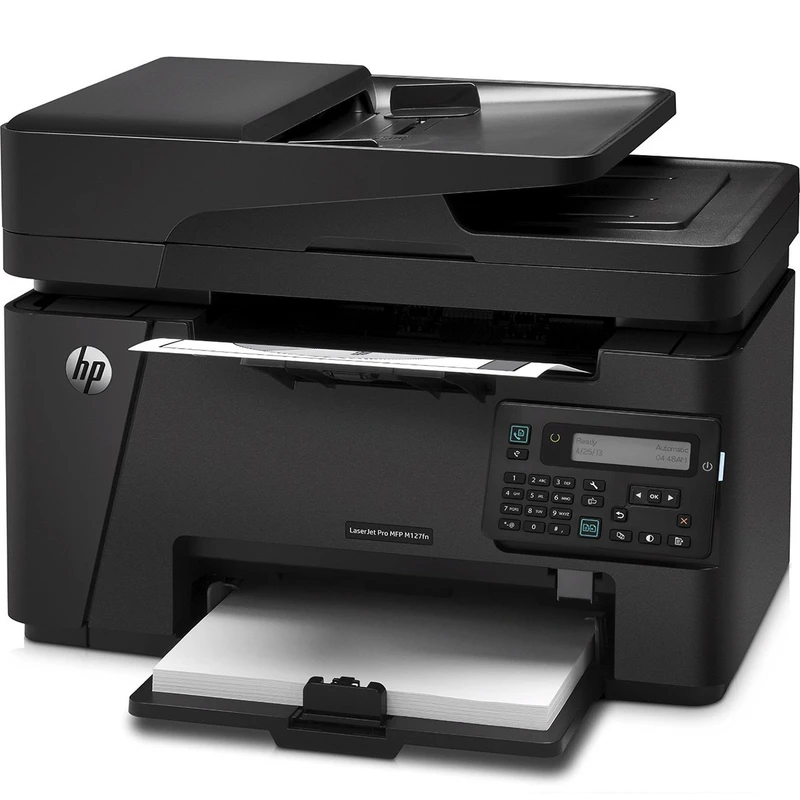 پرینتر لیزری چندکاره اچ پی مدل LaserJet Pro MFP M127fs - بهترین دستگاه کپی سیاه و سفید