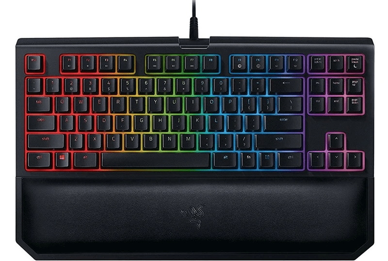 صفحه کلید ریزر مدل BLACKWIDOW V2 Orange Switch