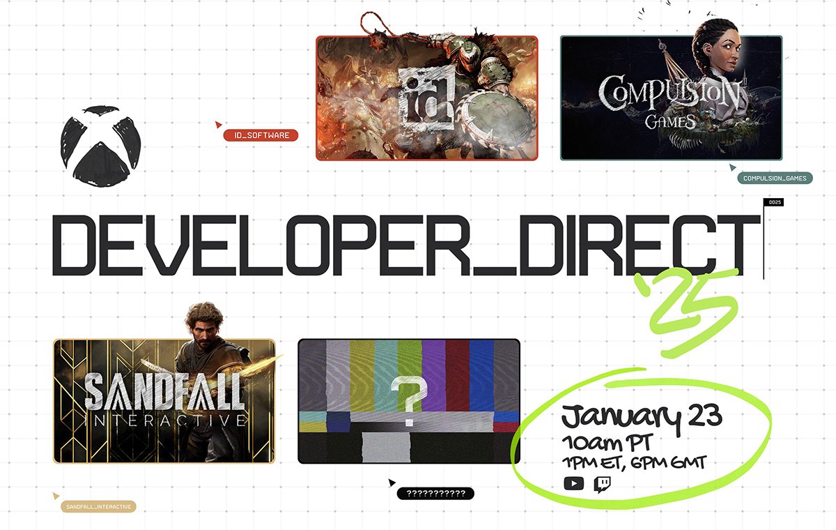 رویداد Xbox Developer Direct