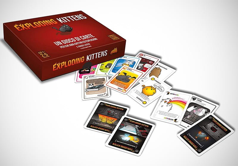 بازی exploding kittens