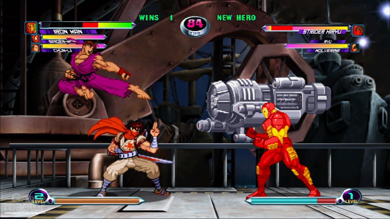 بازی marvel vs capcom 2